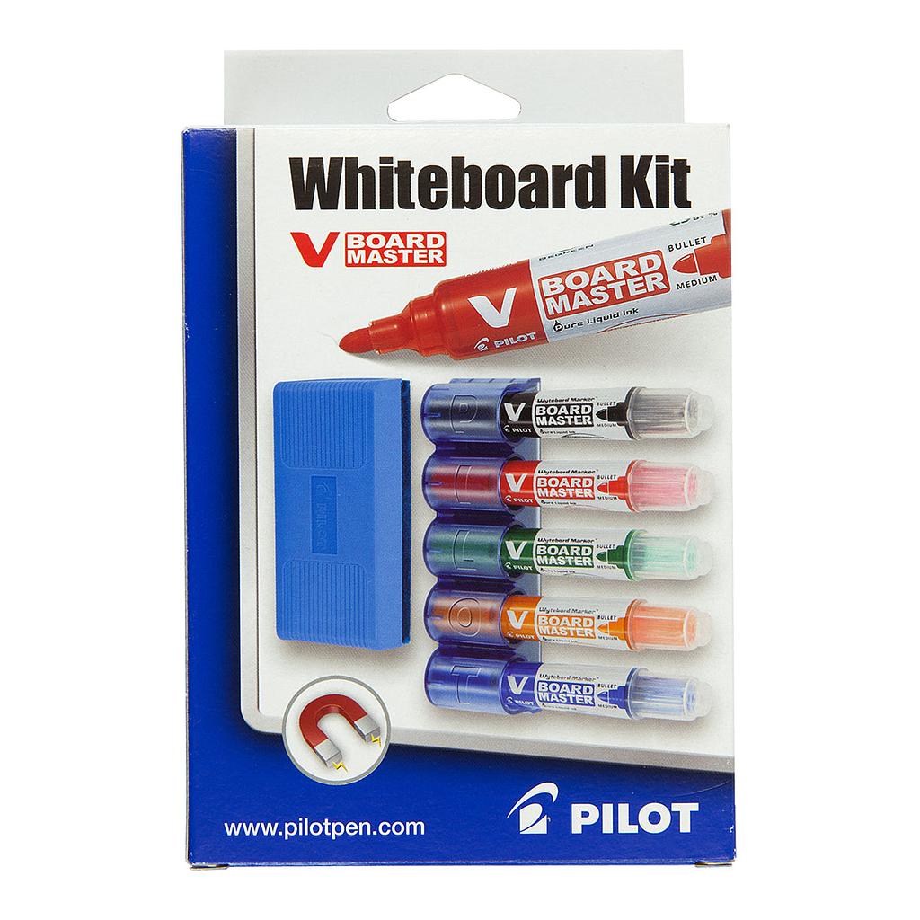 Extra Fein Packung Pilot Begreen V-Board Master Whiteboard Marker Schwarz 