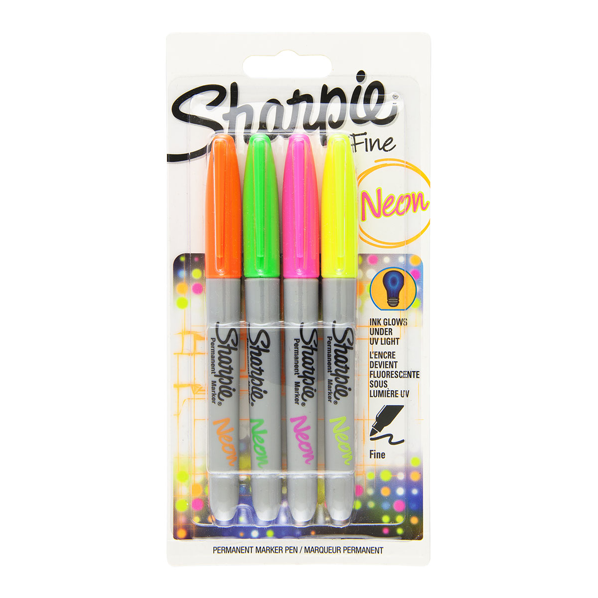 Sharpie Fine Point Neon Markers