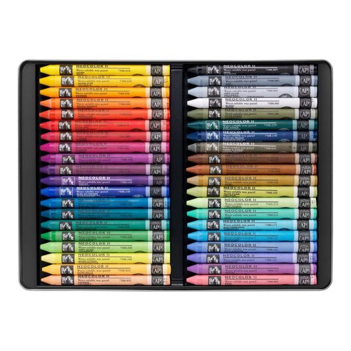 Caran d'Ache Neocolor II Water-Soluble Crayons 40 Set